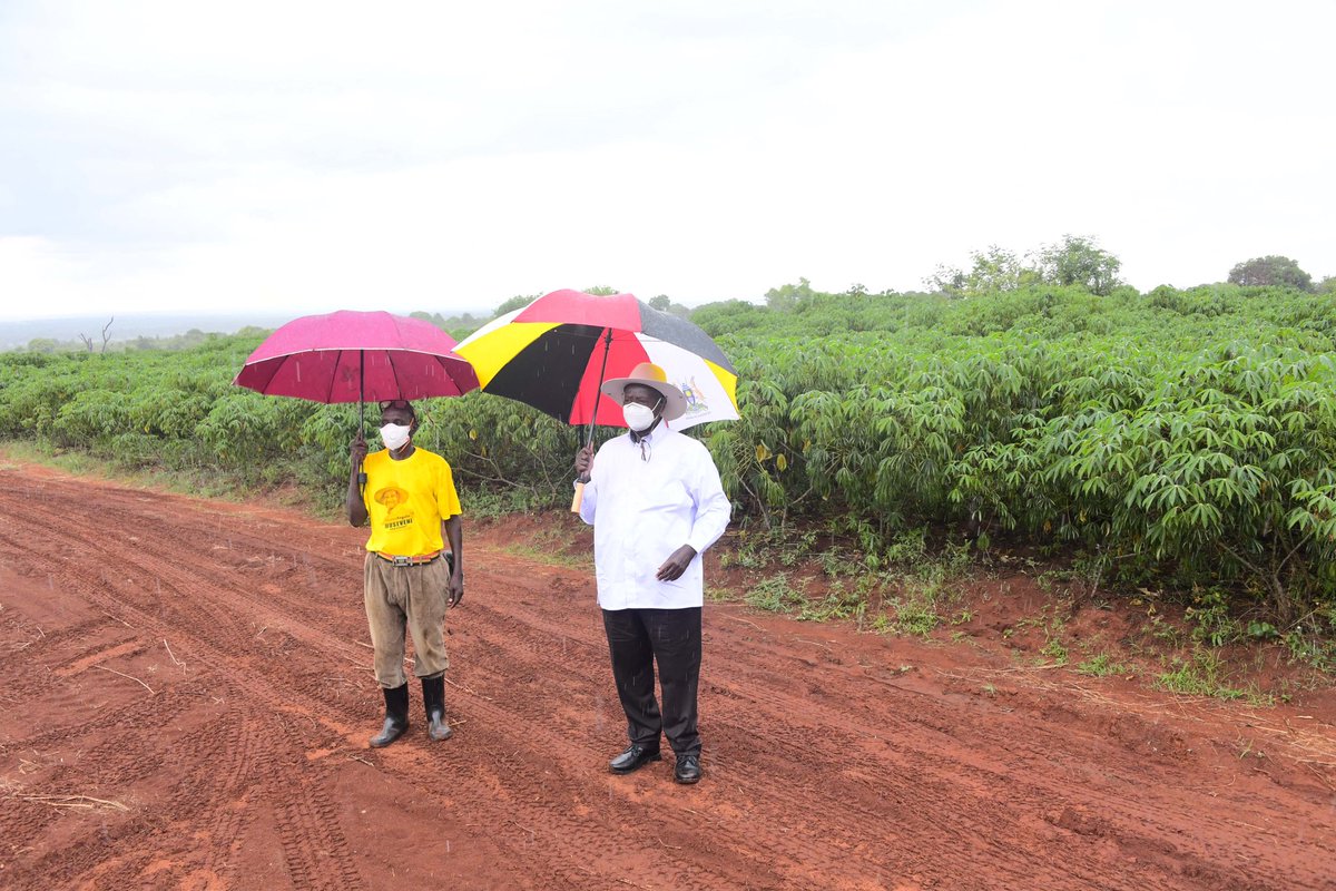 KagutaMuseveni's tweet photo. Concluding my three-day tour across the West Nile sub-region,I met members of the West Nile Press Association , inspected agricultural projects at the Comboni mission in Moyo, visited the farm of Tom Abraham in Obongi and briefly adressed a rally at Obongi District headquaters. 

My conviction is that these various efforts will yield results for those that utilize the opportunity well.