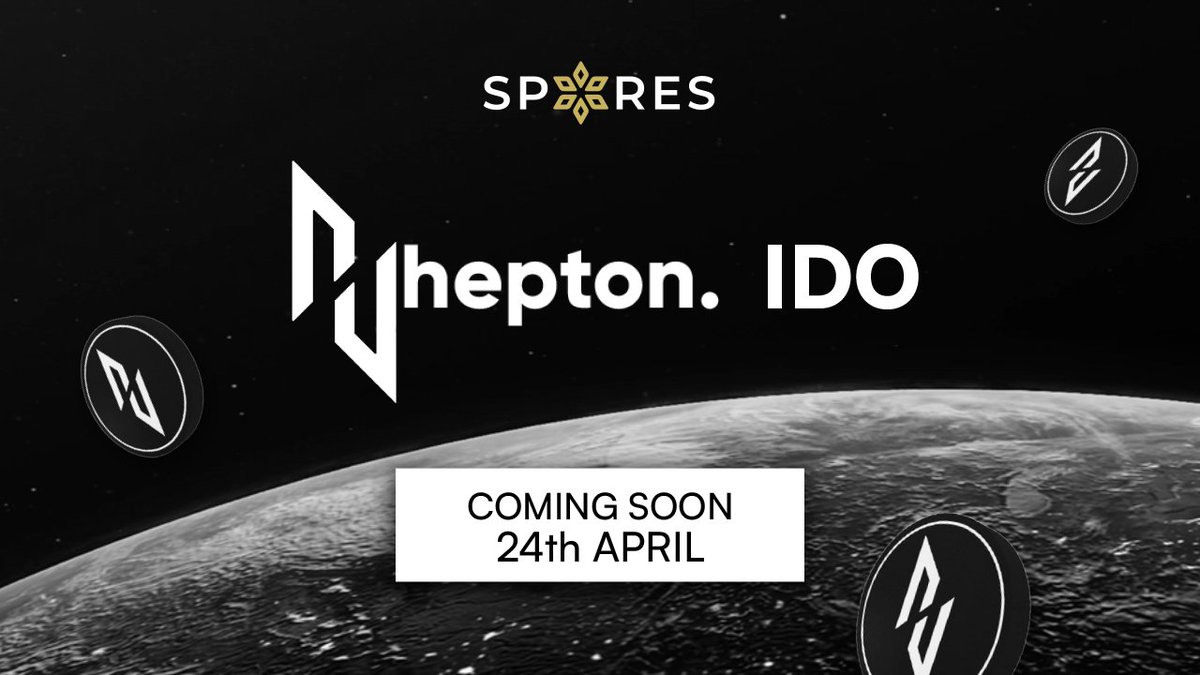 📢<a href="/HeptonL3/">HeptonL3</a> #IDO Reschedule Announcemen🚀
📆New IDO Date: 24th - 26th April 
🔓New #Vesting Schedule for Public Round: 25% will be unlocked on #TGE and 75% will be vested in a linear of 8 Months 
📝 #WHITELIST PROCESS RESUMED! Don't miss out! 🤩
$HTE #Blockchain #Crypto #layer2