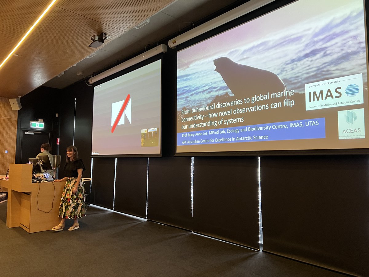 anzscsmm's tweet photo. Finishing day 1 of HOBART2023 this afternoon with our guest speakers: Prof. Mary-Anne Lea (@icetempete, IMAS), Dr Brian Miller (AAD), Dr Karen Evans (@eclecticsoup, CSIRO) and Dr David Hocking (@DPHocking, TMAG). Thank you all for such informative, diverse and amazing talks! https://t.co/B0cKxzb1OY