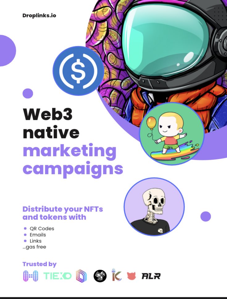 fomo_magazine's tweet photo. Wanting to easily distribute your NFTs or tokens?

Contact @droplinksapp https://t.co/JQxXQZlnra