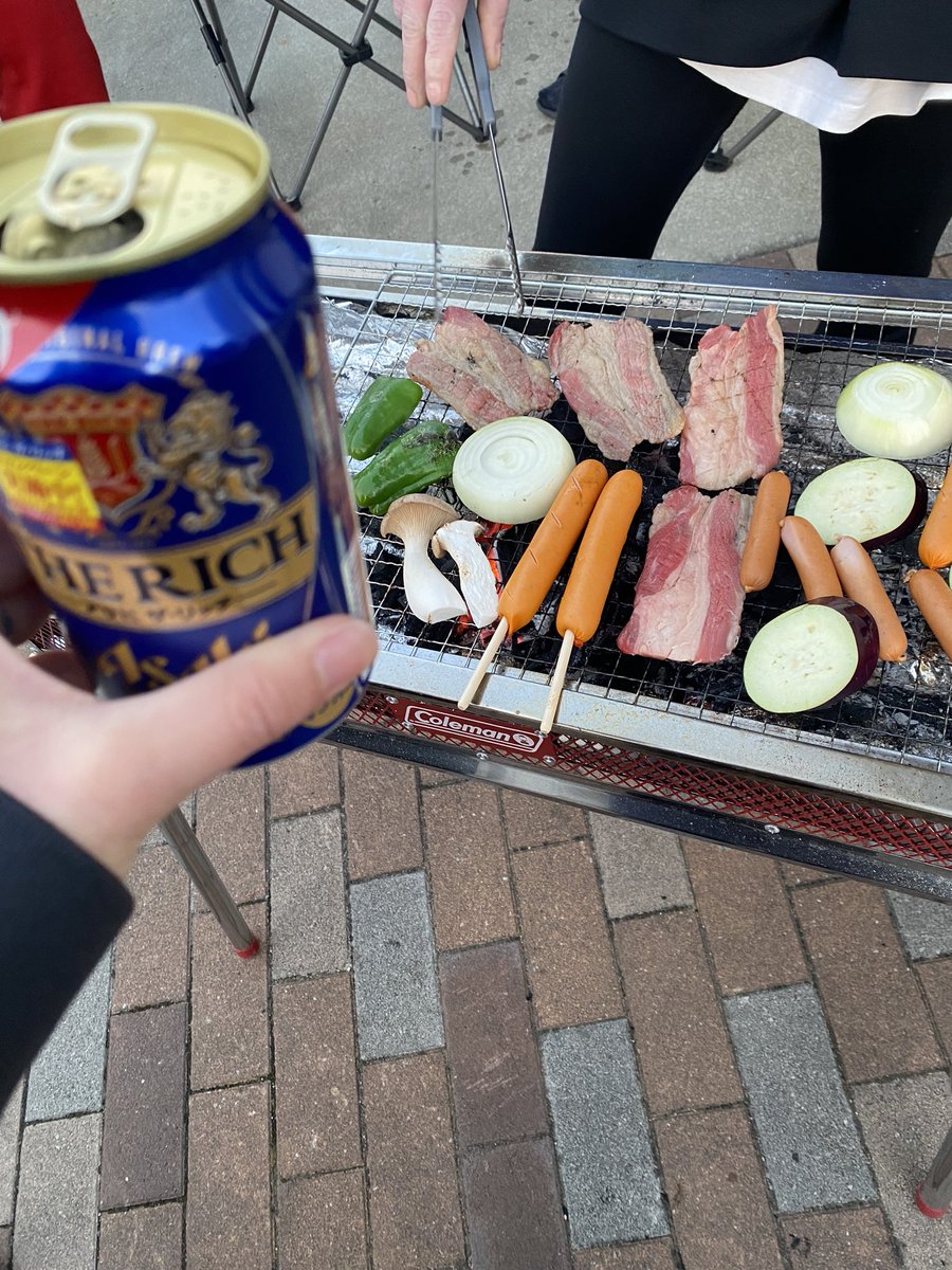 EIGO1515's tweet photo. この前今年初BBQ🍺🍖
ビールが美味しい季節が近づいて来て嬉しい！

#和歌山
#FTM
#和歌山FTM
#関西FTM
#lgbt
#FTMさんと繋がりたい 
#BBQ
#ビール
#アサヒザ・リッチ 
#アサヒスーパードライ https://t.co/UwWsEdJKdR