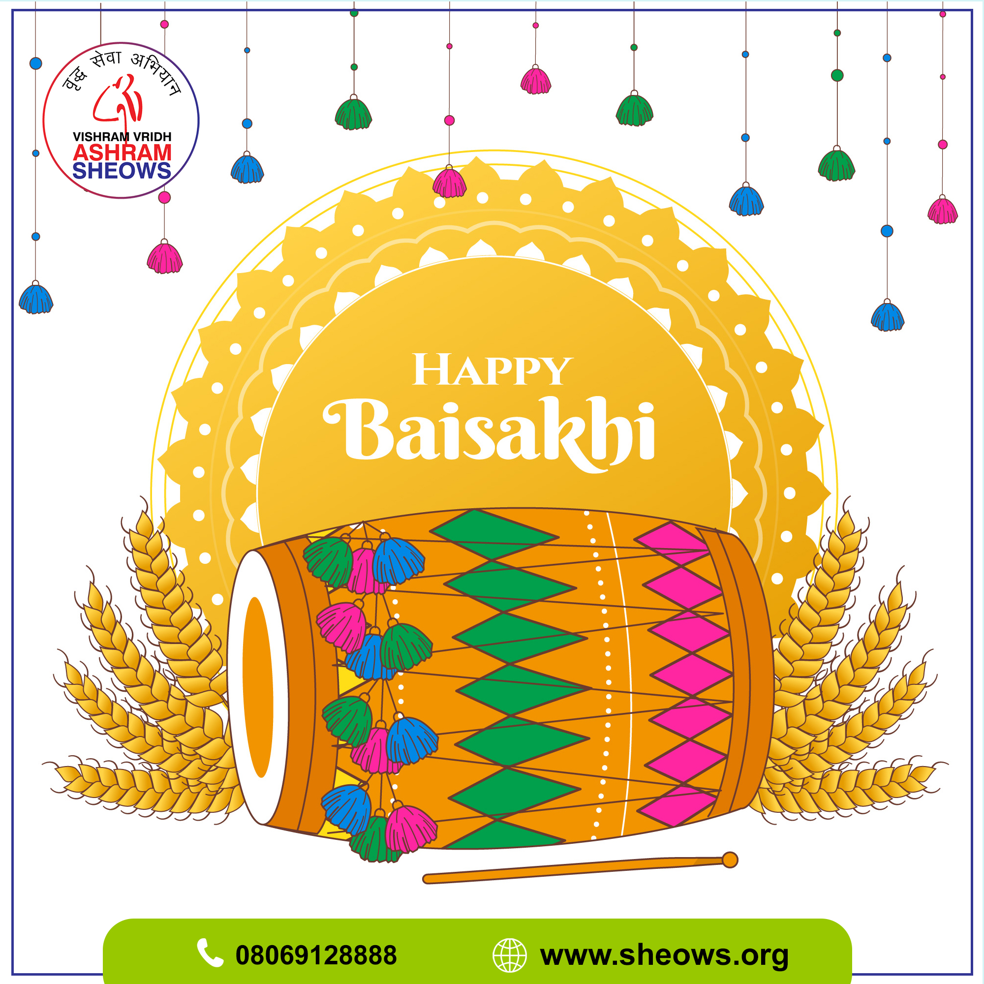 Baisakhi Drawing/ Baisakhi Festival Drawing/ Happy Baisakhi Drawing Easy -  YouTube