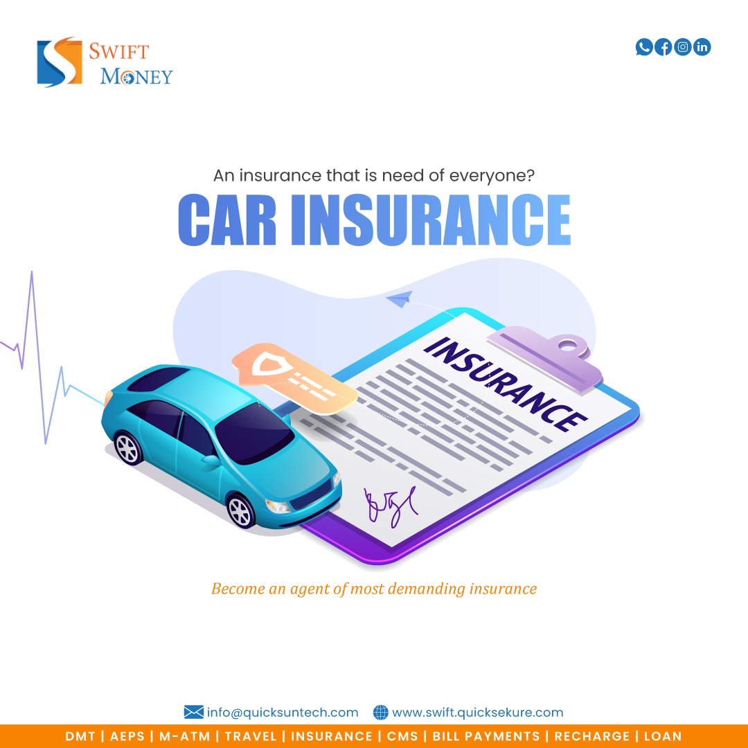 SwiftMoney has brought you a golden opportunity where you can be a car insurance agent because every car owner needs insurance. This is an initiative that will be beneficial for your business. 

#carinsurance #insauranceagent #businessidea #businessopportunity #swiftmoney