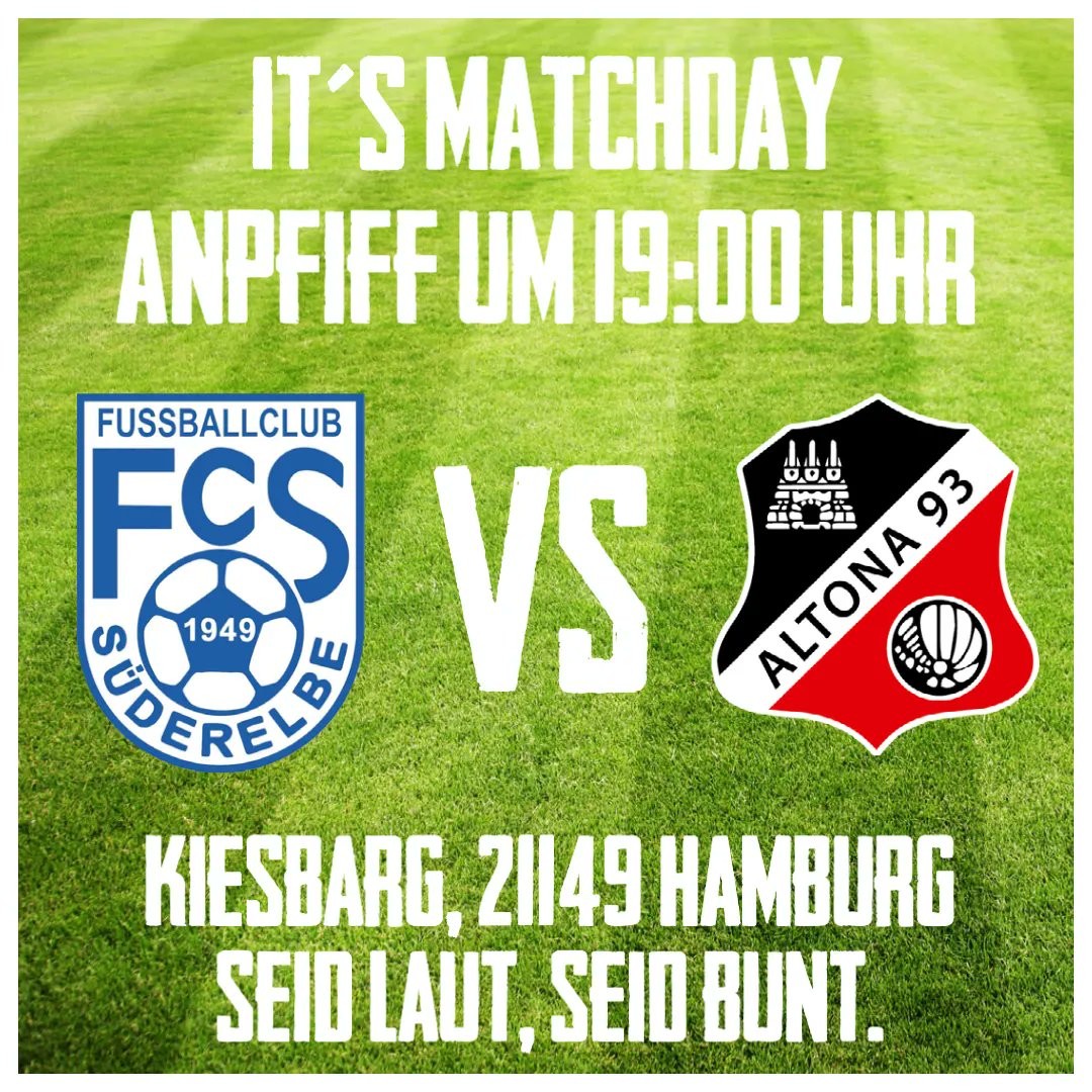 AltonaerFC1893's tweet photo. 📣  Es ist Freitag, das Wochenede steht vor der Tür und es gibt nichts besseres zu tun als heute bei 🌭  und 🍻  einem erstklassigen Spiel ⚽  unserer Mannschaft beim @FC_Suederelbe beizuwohnen.😍 Seid laut, seid bunt, seid AL-TO-NA!🦄 🌈 #altona93 #oberliga #hamburg #AFC93 https://t.co/pmnMKYpN0S