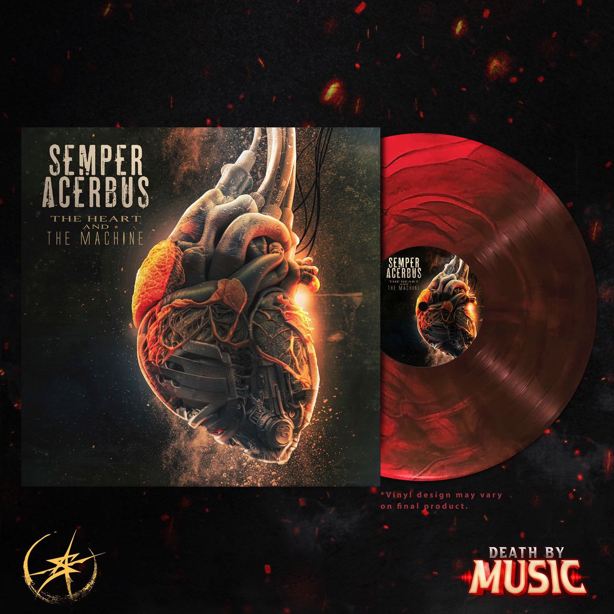 Vinyl pre-orders for our upcoming EP "The Heart And The Machine" are available now! 

Get yours here: deathbymusic.co/store

#semperacerbus #vinyl #preorder #newmusic #ep #metal #metalcore #deathbymusic #theheartandthemachine #vinylrecords