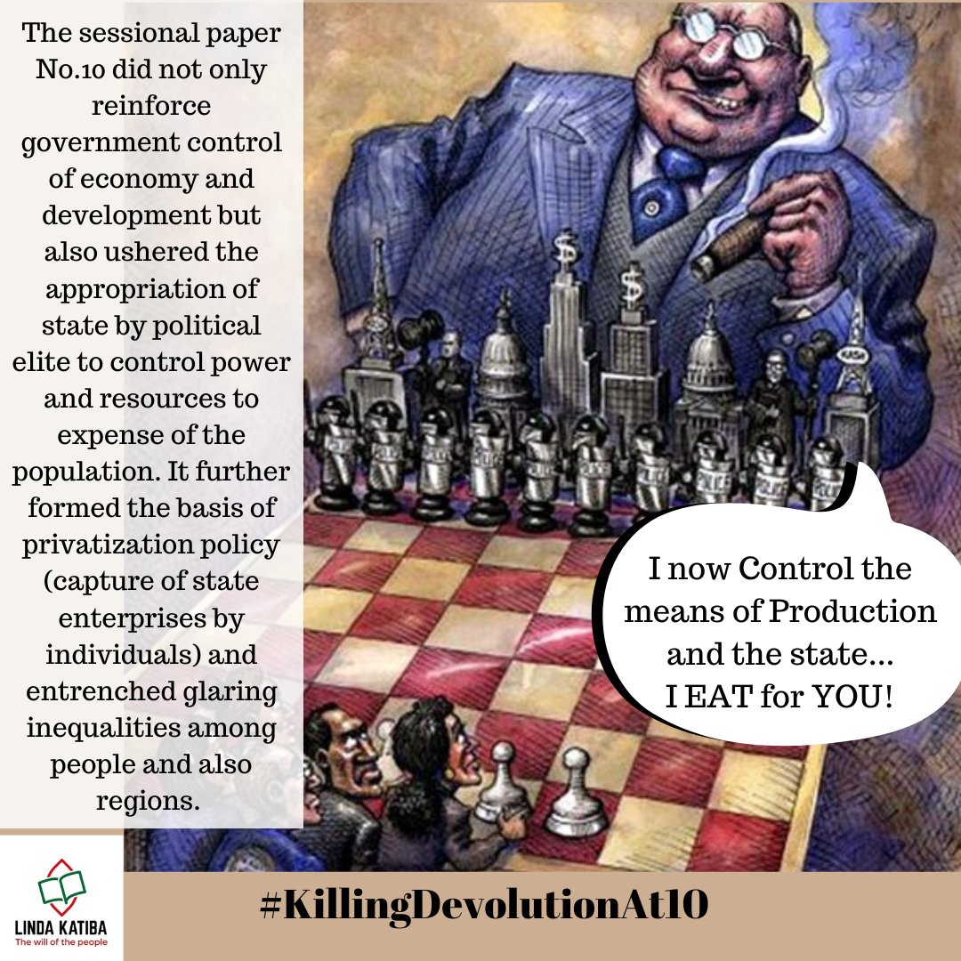 Kimaani's tweet photo. Who is #KillingDevolutionAt10? The counties have not received funds for the last four months and may have to wait more to have the issue resolved. But at the same time, is it all about recentralizing power? https://t.co/FCJUJJYdLS