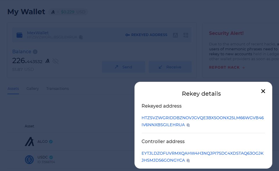 mexcrd's tweet photo. GM fam! question for everyone, my old myalgo wallet has been rekeyed by don't know who, is there a way to recover my last algos deposited here? all my funds are safe, just wondering what could i do here. #algofam
@myalgo_ #Algorand https://t.co/gvgDK1K999
