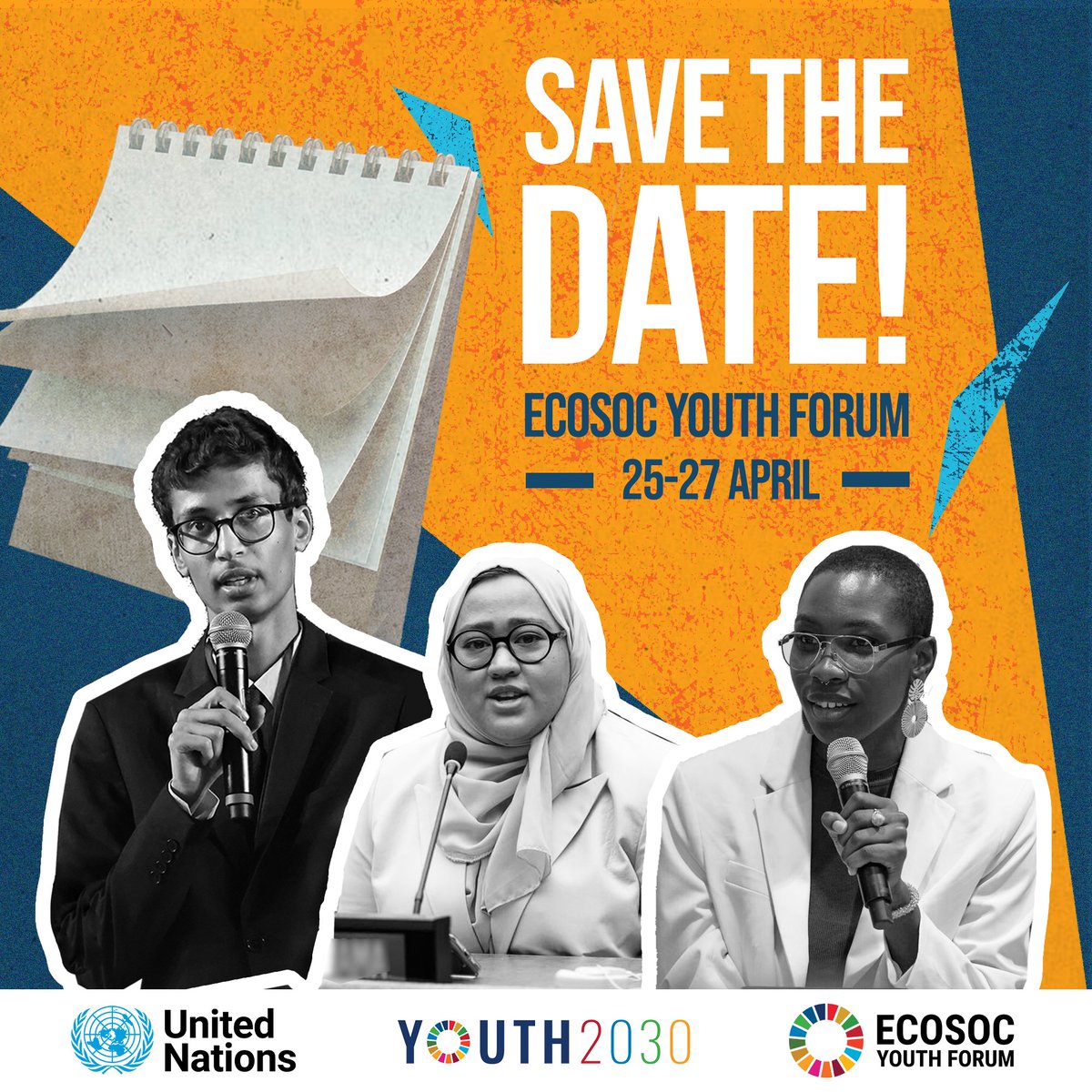 Are you ready to join young ppl everywhere in sharing innovative solutions to achieve the #GlobalGoals, as well as your recommendations in preparation for this year's SDG Summit? 🤩
📌 Save the date for the <a href="/UNECOSOC/">UN ECOSOC President</a> Youth Forum 2023 
Virtual registration: bit.ly/3MLqwMz