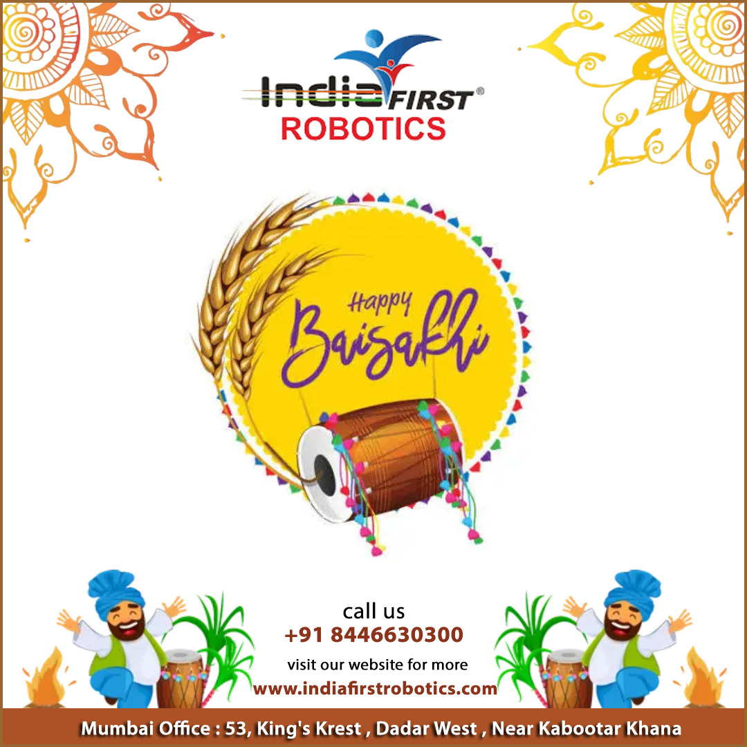 IndiaRobotics's tweet photo. May Waheguru shower you with endless blessing, love and happiness. I hope this festival brings the best growth in you. Happy Baisakhi.
.
#baisakhi #vaisakhi #happybaisakhi #punjab #festival #culture #baisakhifestival #baisakhicelebrations #celebration #harvestfestival #harvest https://t.co/WiOQUUAaKW
