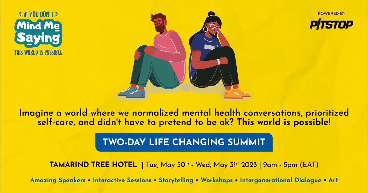 Exciting news! 📣

Join us for the 2-day Mental Health Summit 🧠💚 Our expert speakers and advocates will share insights and experiences to break the stigma surrounding mental health. 

Don't miss out! 

#MentalHealthSummit #BreakingTheStigma #IYDMMS #SaveTheDate 🗓️