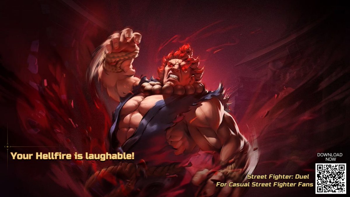 Mchanke1's tweet photo. Street Fighter: Duel https://t.co/3NTtn1hMUH