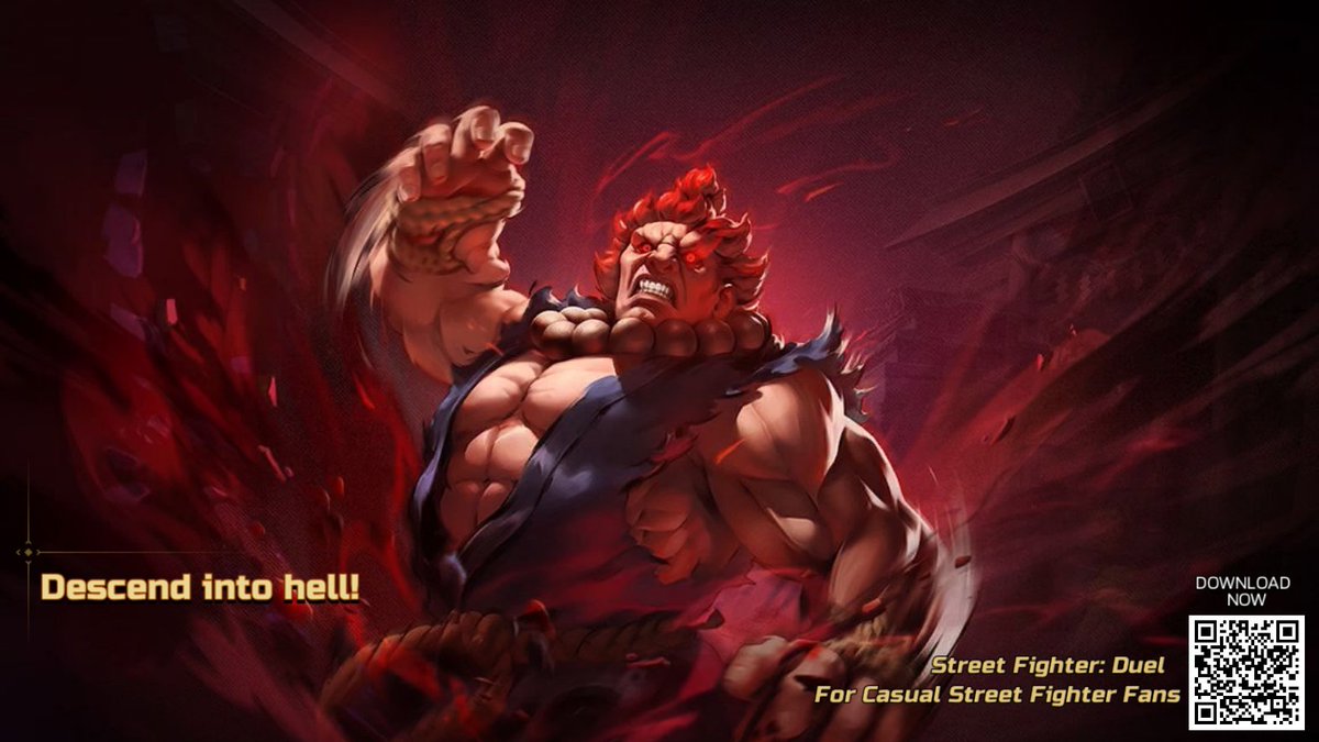 Mchanke1's tweet photo. Street Fighter: Duel https://t.co/XofssD3dWf