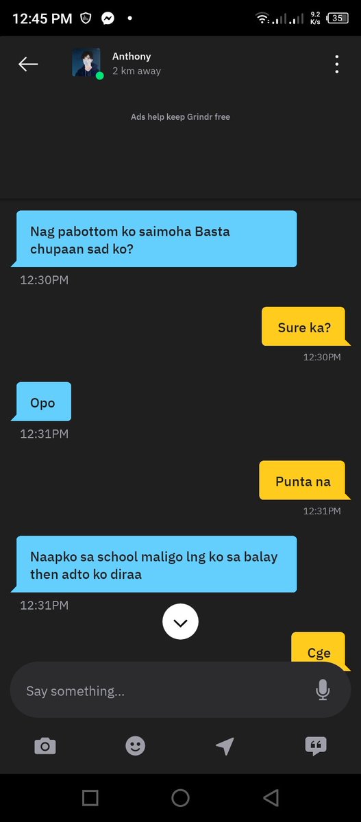 AlterCalumpang's tweet photo. From Calumpang maldito ka masyado 

#Grindr https://t.co/KF3e1GYG9P