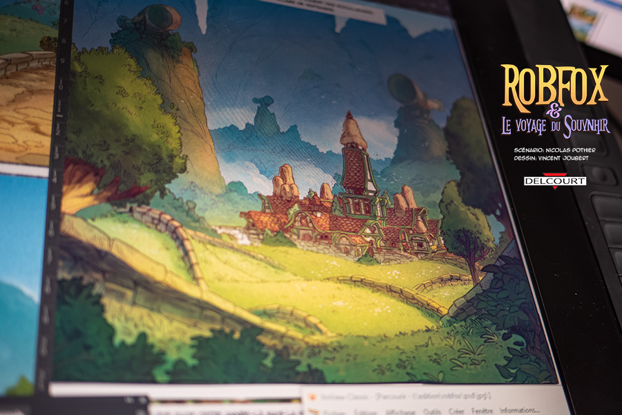 VincentJoubert4's tweet photo. Un nouveau visuel pour Robfox, en cours de réalisation avec #nicolaspothier au scénario aux éditions Delcourt jeunesse. Sortie Octobre 2023!  à suivre !  
 #robfox #editionsjeunesse #bd #bandedessinée #vincentjoubert #nicolaspothier #bdjeunesse https://t.co/F1fYajrQ7F