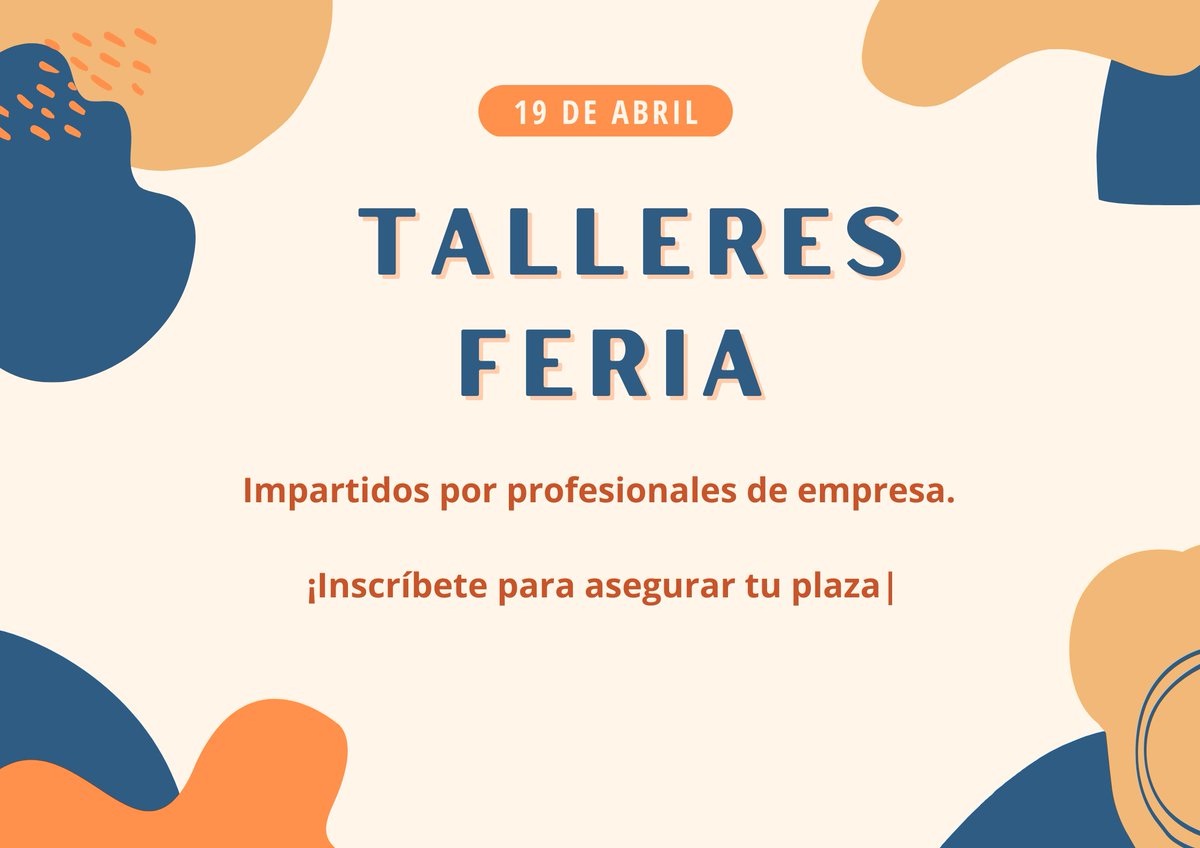 unizar's tweet image. Antes de venir a #ExpoTalent23, la #FeriadeEmpleo @unizar, a buscar prácticas y empleo, inscríbete en los talleres previos, en los que habrá durante la feria y a la #CoachingCorner para sacarle el máximo partido a tus talentos.
Entra en universa.unizar.es/estudiantes-eg… e inscríbete