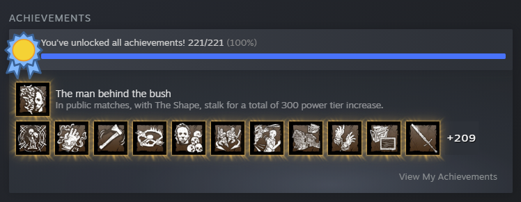 impulzeGG's tweet photo. Just hit a little over 1000 hours on PC. What a grind #DeadbyDaylight https://t.co/BZUL9S69gW