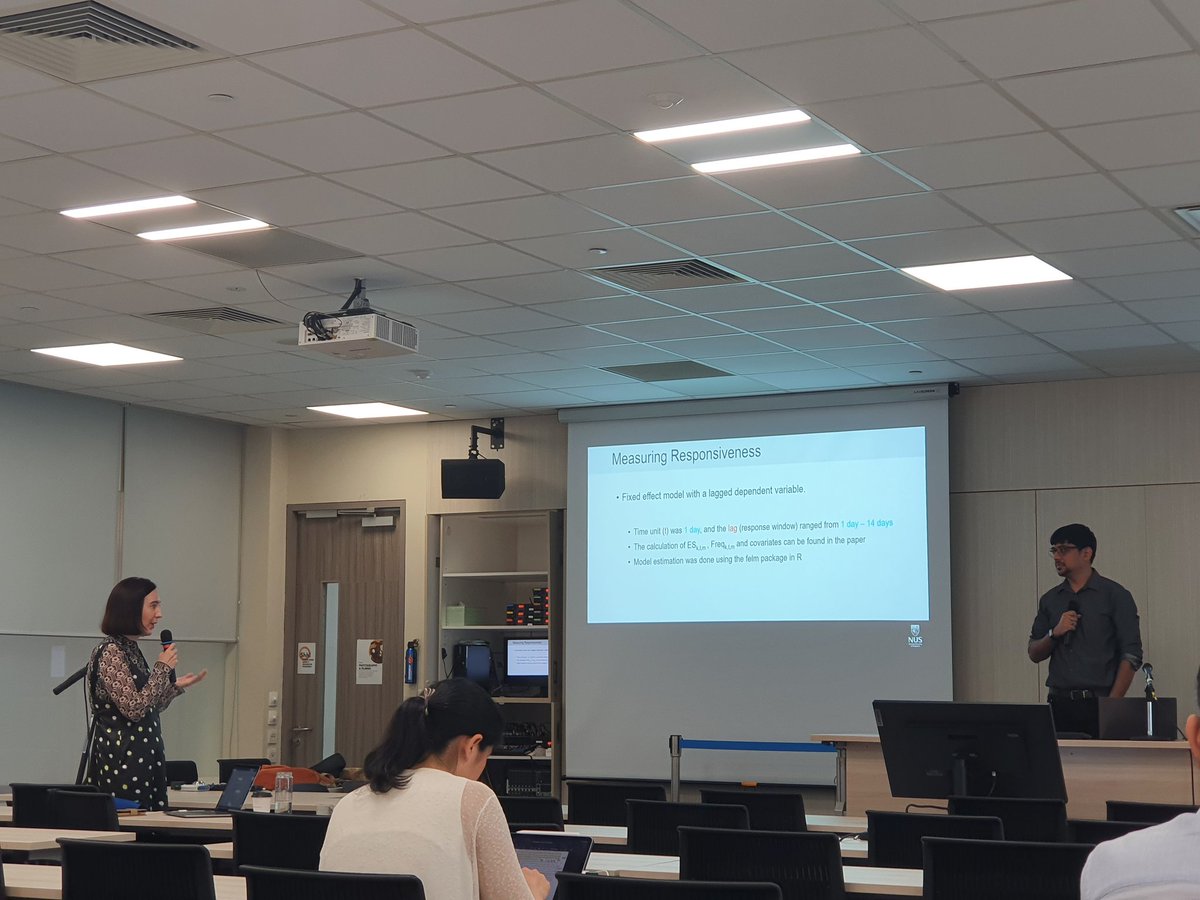 NUS Communications and New Media (@cnmnus) on Twitter photo Today's CNM Research Talk:ย โMetrics in Action: How Social Media Metrics Shape News Production on Facebookโ by Dr Subhayan Mukerjee (<a href="/wrahool/">Subhayan Mukerjee</a>)! Today's CNM Research Talk:ย โMetrics in Action: How Social Media Metrics Shape News Production on Facebookโ by Dr Subhayan Mukerjee (<a href="/wrahool/">Subhayan Mukerjee</a>)!