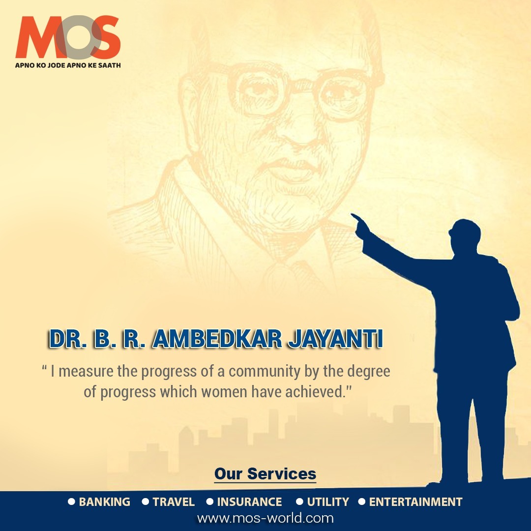 _MOSWorld's tweet photo. Happy Ambedkar Jayanti to all our valued agents and distributors! Today, we celebrate the life and legacy of Dr. Bhimrao Ambedkar, an inspirational leader who fought tirelessly for the rights and empowerment of marginalized communities.  #AmbedkarJayanti #JusticeForAll #mosworld https://t.co/sva7xQEPn3