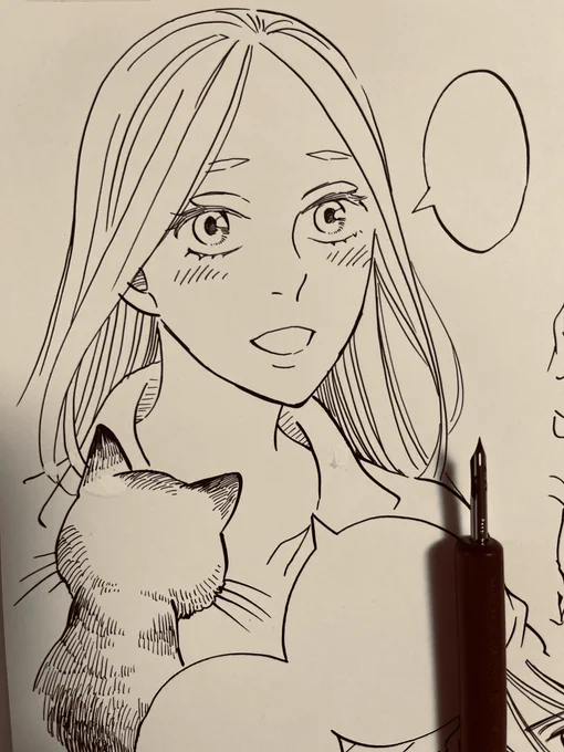 エイラとねこの後頭部(ちょっと語呂がいい)✒︎
#エイラと外つ国の王 
