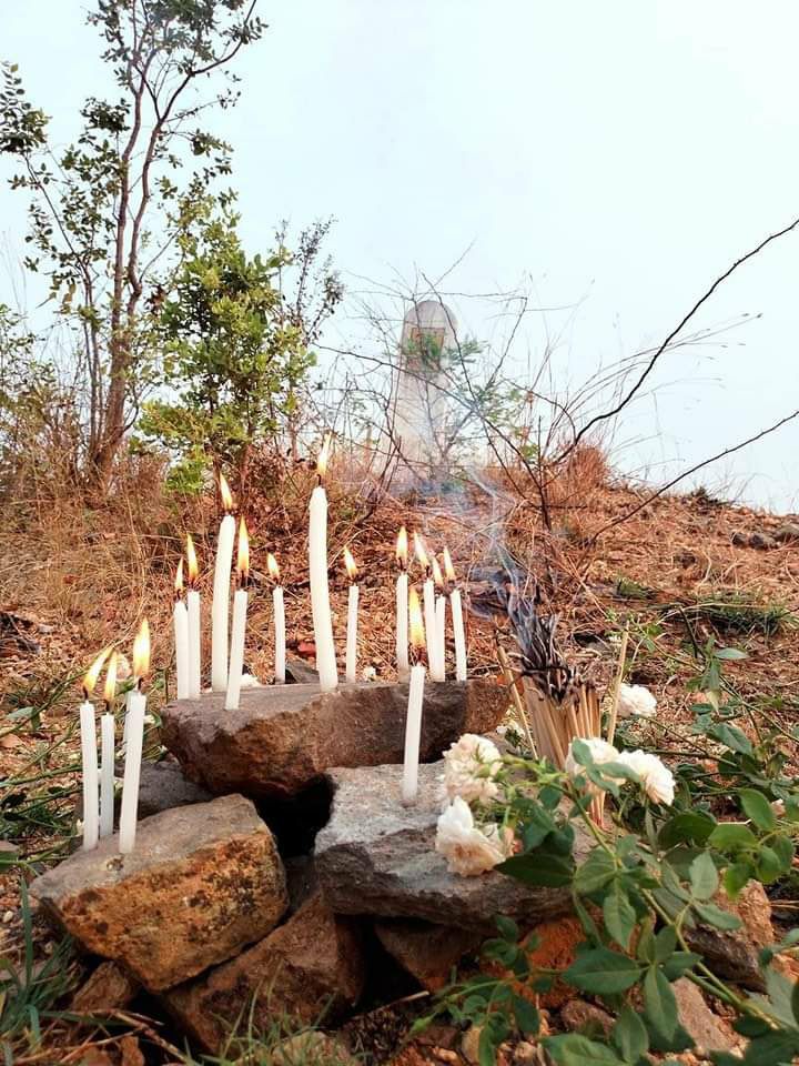 KyawLwin555's tweet photo. In a village of Kani Township, people protested against the terrorist regime, in vigor.   
#RevolutionaryThingyan #2023Apr14Coup #WhatsHappeningInMyanmar https://t.co/FD2q8oFxr8