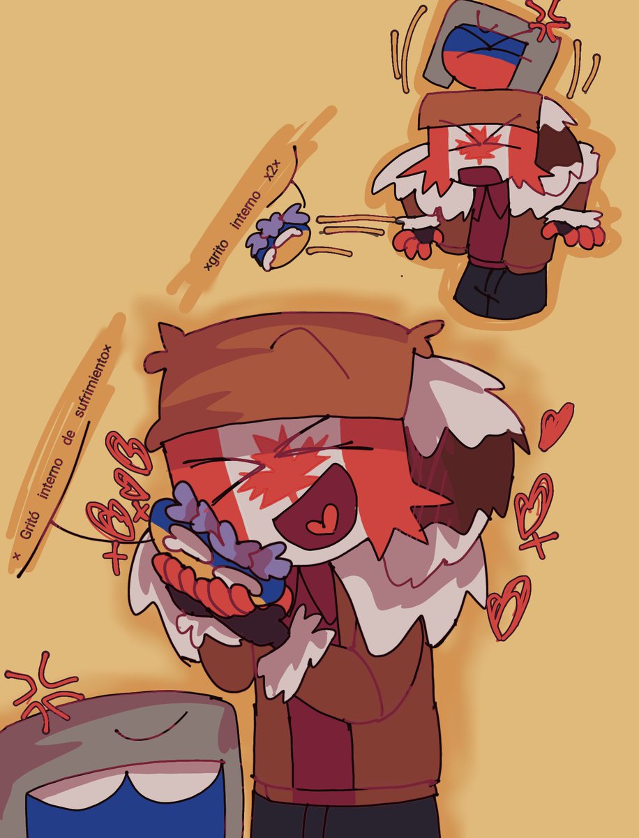 COPZIEN's tweet photo. AUU🐺 It was fun drawing them😨 
#countryhumanscanada #countryhumanschile #countryhumansukraine #countryhumansrussia #countryhumansaustralia 
#countryhumansfinland #CountryHumans https://t.co/0tfi6SIBSP