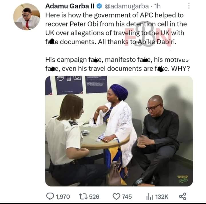 king_David_ibe's tweet photo. @adamugarba @adamugarba should be arrested.... This is criminal act. https://t.co/CLRVVOYjwN