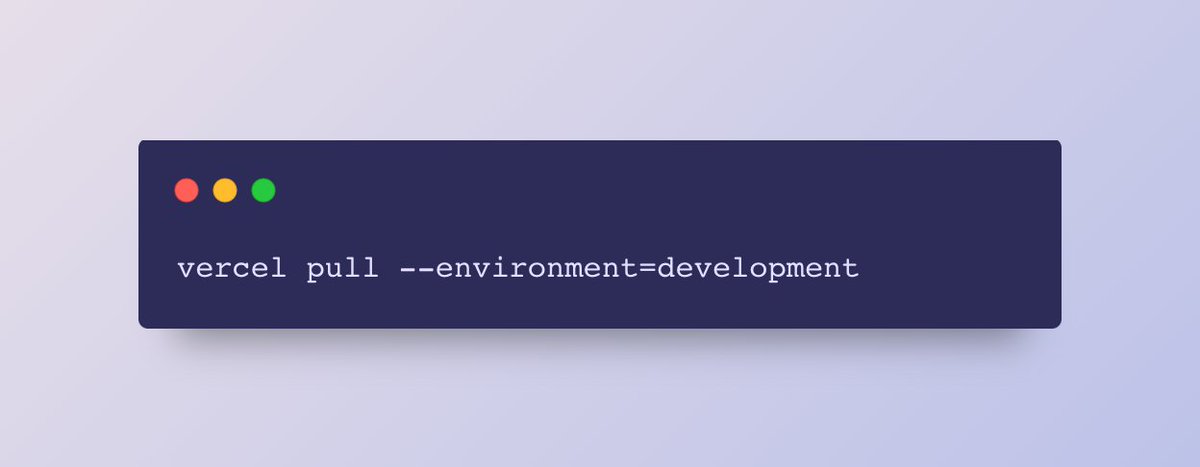 cipriangoiceanu's tweet photo. 👨‍💻👩‍💻 Are you onboarding a developer to a project hosted on Vercel? 🤔 Let them know this quick tip! 💡 To get their environment files, they can run the command "vercel pull" in their terminal. 🚀 #Vercel #DevelopmentTips #DevOps https://t.co/ZN2QCXVFP1