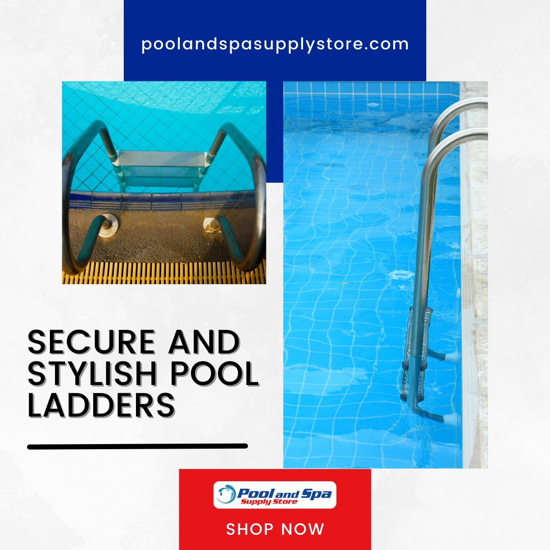 PoolSpaSupply's tweet image. Get the best way to stay safe and stylish when swimming pool hopping! Our secure ladder makes it easy to get in and out of the water, without any fear of falling. Visit us @ buff.ly/3GJgcRD 
.
.
.
.
#poolandspasupplystore #poolladders #swimmingpoolladders