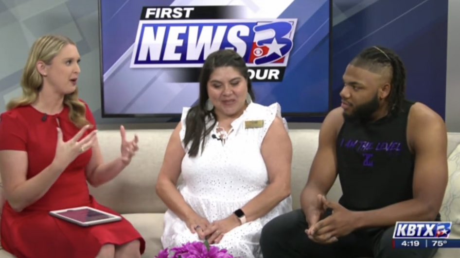 LionsPrideTX's tweet photo. We’d like to thank all of our friends over at @KBTXNews for allowing us on their programming this week! 

The money we’re trying to raise for the Brazos Valley is only possible with their help!

#FightIIUnite
 
Support the United Way: https://t.co/7WTWrnqFze https://t.co/Y3GX2BsEJB