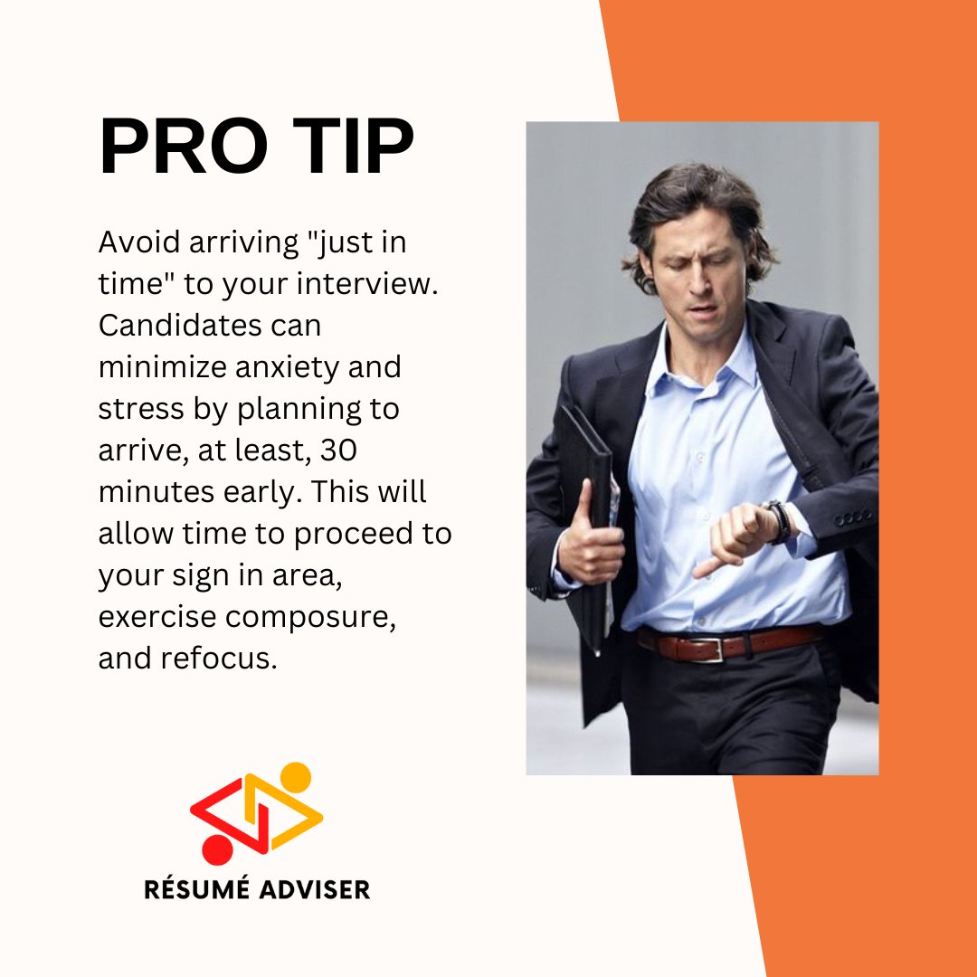 resumeadviser's tweet photo. #interviewtips #interviewpreparation #interview #anxiety #stress 

A subtle off queue can impact even the most ready professionals. Get more help at https://t.co/QZaBSMtznn https://t.co/rmF2y0hzWH
