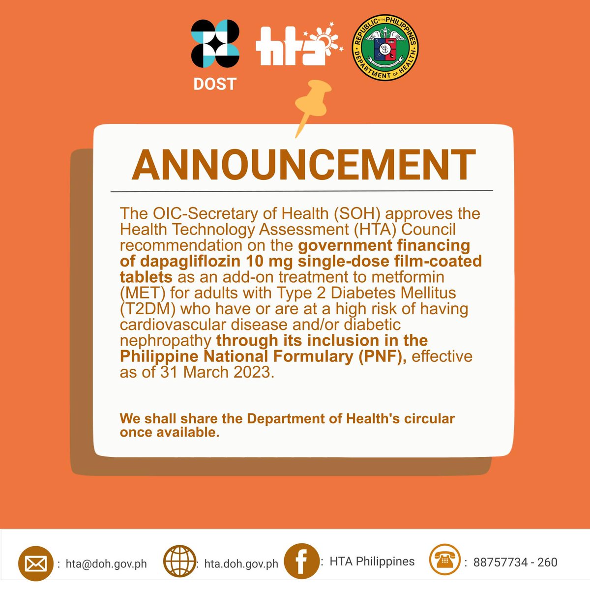 T2dm Tablet Department of Health on Twitter: