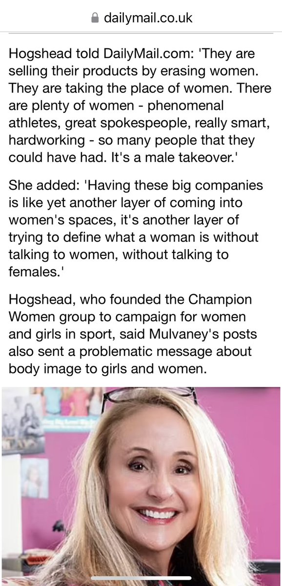 Hogshead3Au's tweet photo. @UTOTALBELLEND @runthinkwrite #WeightShaming Even tippy-top athletes or anorexic girls aren’t as low-body fat as male-DM.
It’s part of that “TW are better women than women” line I keep hearing. https://t.co/3dx9IURODx