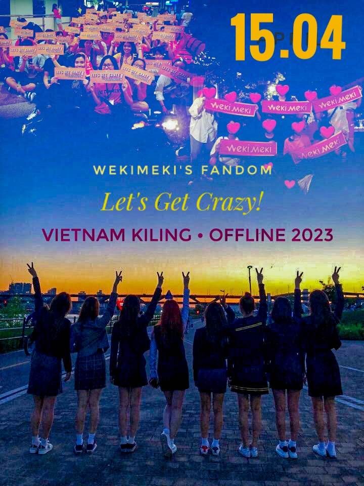 wemevhouse0720's tweet photo. 🇻🇳 OFFLINE 2023
WekiMeki's Fandom in Vietnam
‐---------------------------------------------
DCWM x Vietnam's Ki-Lings
#wekimeki #위키미키 #VNkiling
#lightstick  #kpop #fans #kiling #offline https://t.co/ziOFgnqVv0