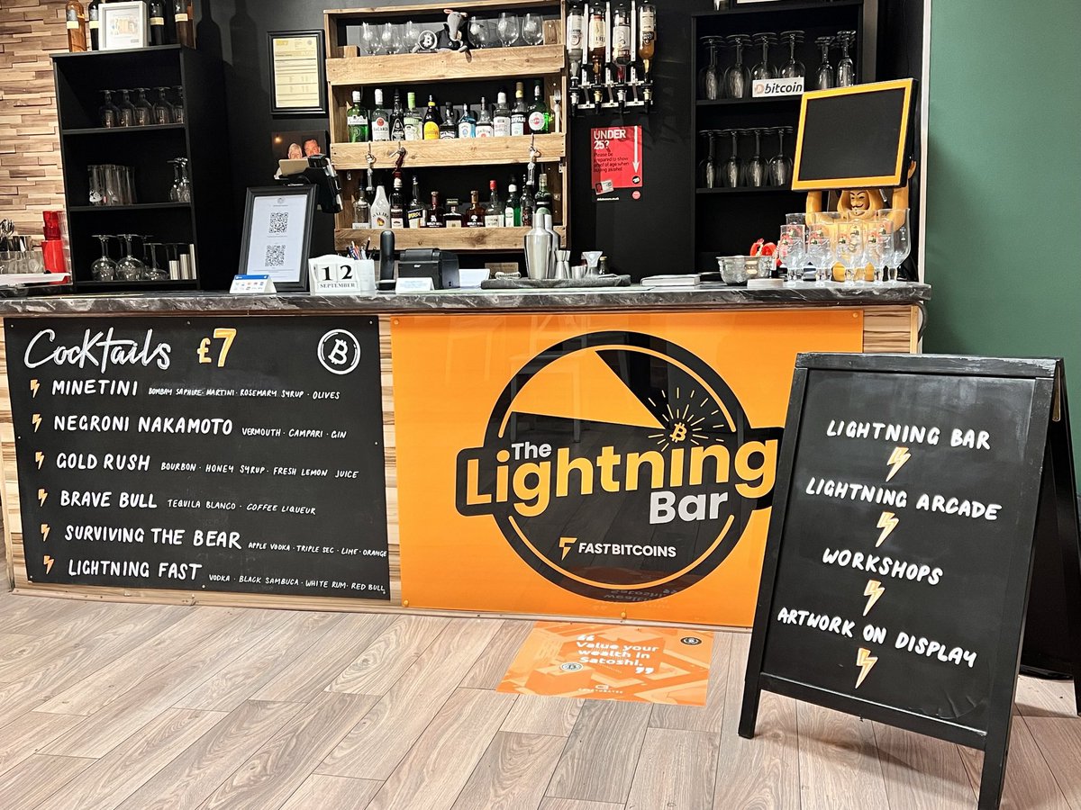 SatoshisPlaceUK's tweet photo. Satoshi's Place UK - Bury, Greater Manchester (BL9 0DA)

A #Bitcoin   #BTC   hub https://t.co/HfjOtgX6mw