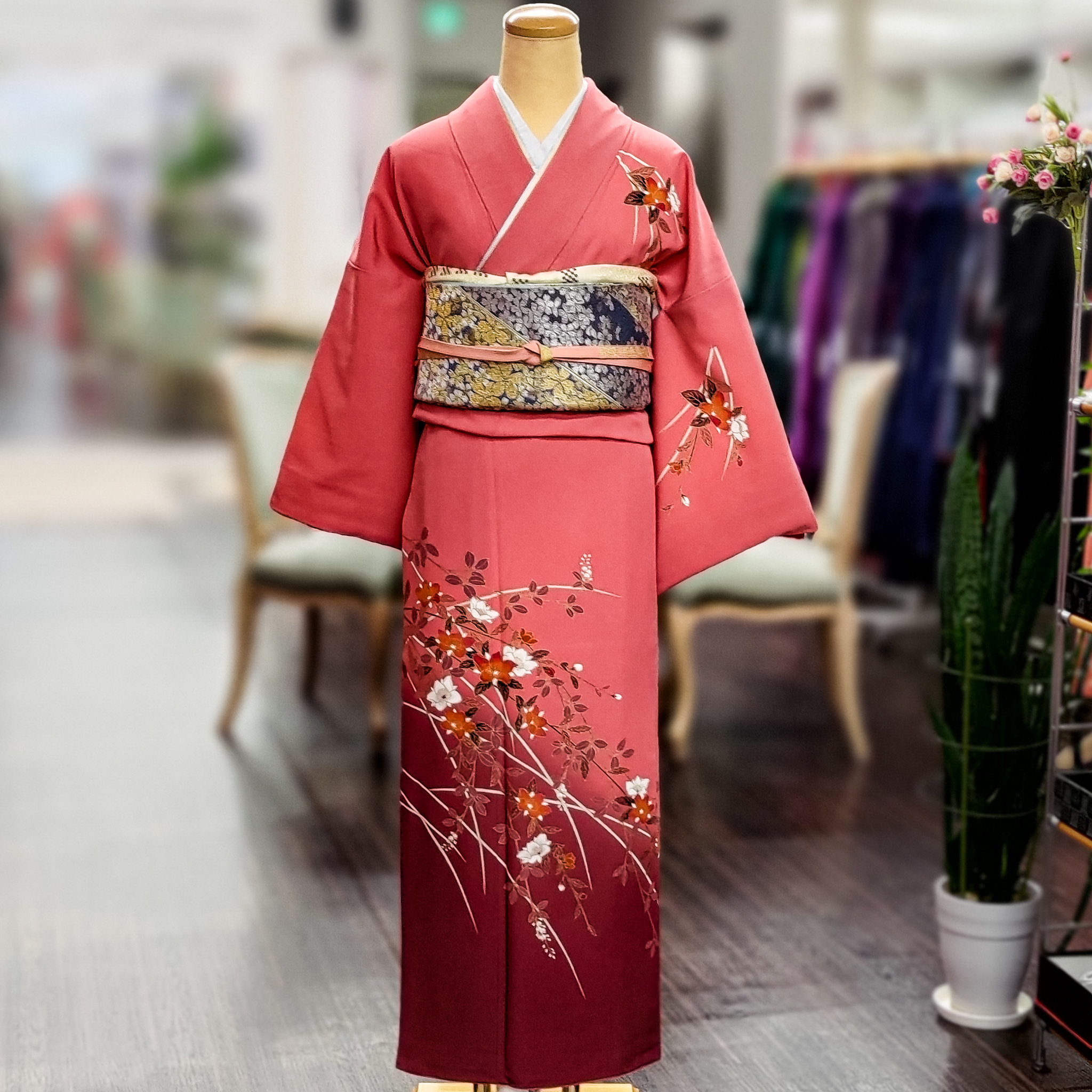 紙人形 長襦袢 ・絽 ☆ 【 862 】☆ 化繊 (156㎝前後の方) 人気満点