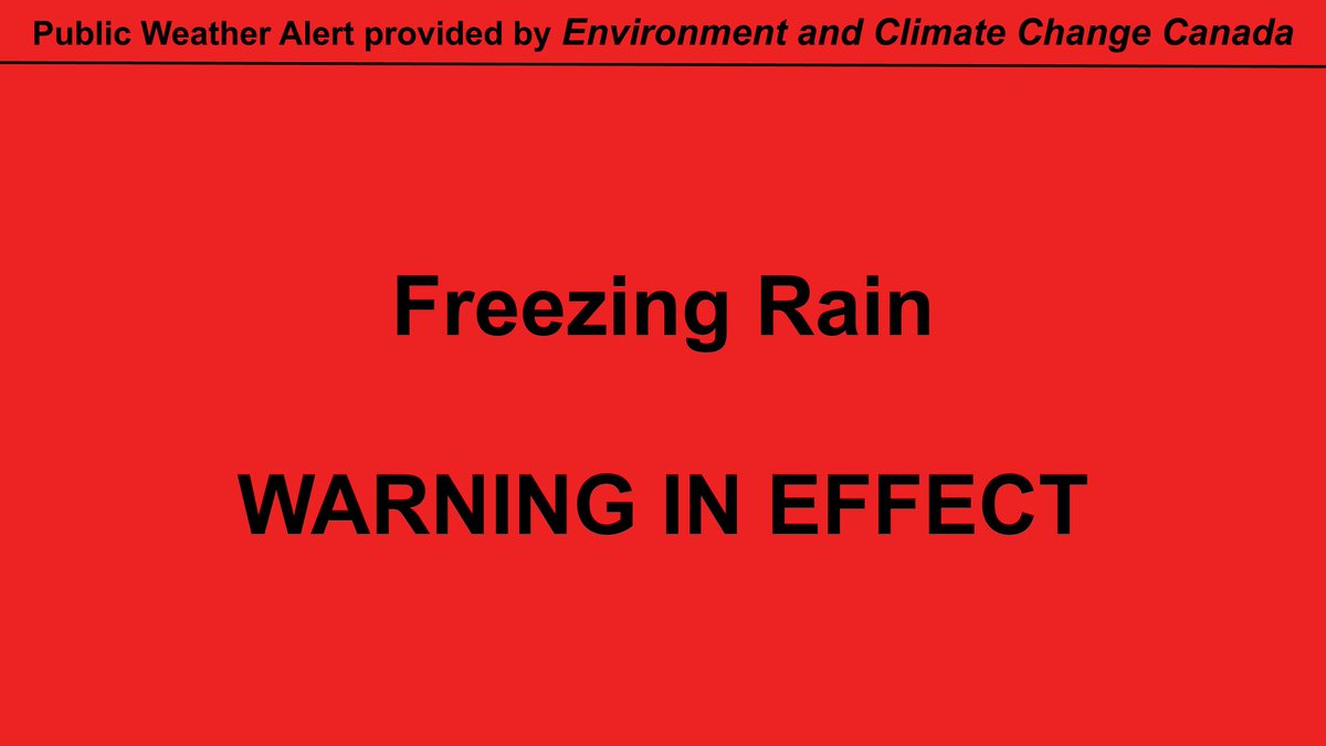ONWeatherWatch's tweet photo. #onweather

FREEZING RAIN WARNING CONTINUED at 10:26pm (EDT) IN: Northern Ontario

Freezing rain expected overnight into Friday morning. 

Hazard: freezing rain  https://t.co/EXo9g1DqK8 https://t.co/t9iRAwBOzp