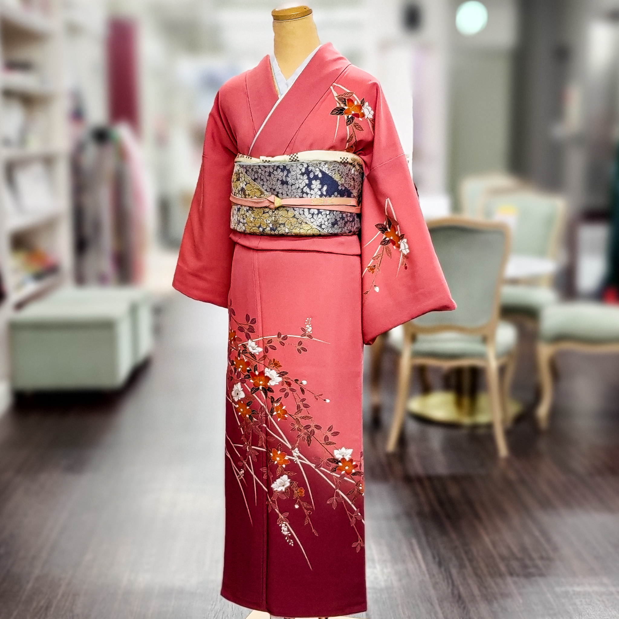 紙人形 長襦袢 ・絽 ☆ 【 862 】☆ 化繊 (156㎝前後の方) 人気満点