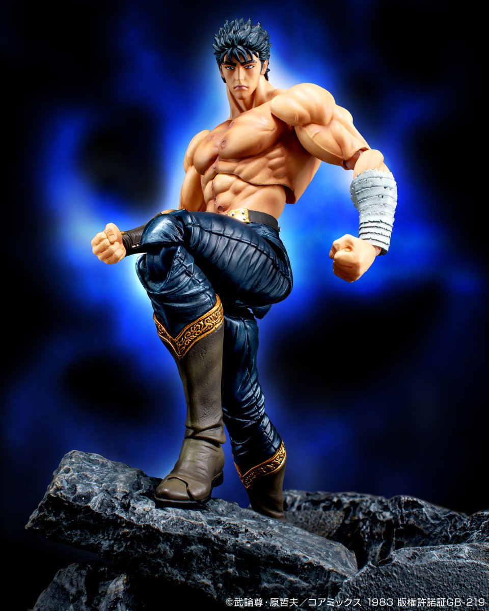 北斗の拳』超像可動シリーズ「ケンシロウ 無想転生ver.」が登場
