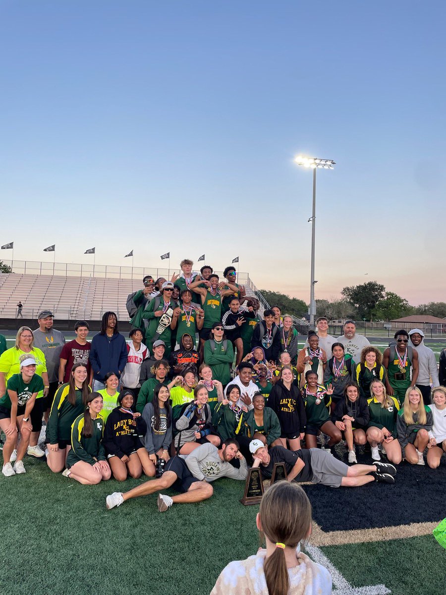 East Chambers Lady Bucs and Buccaneers are your district 22-3A District Champs!