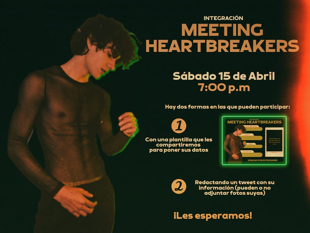 UpdatesNavarro's tweet photo. 🚨 | HEARTBREAKERS

Les invitamos este sábado a unirse a la integración del fandom, esto con el fin de unirnos quienes ya estábamos y darle la bienvenida a posibles personitas nuevas 🤍

(La plantilla se subirá el día sábado) ¡No se lo pierdan! 

@alannavarro #AlanNavarro https://t.co/5BCmup8lVP