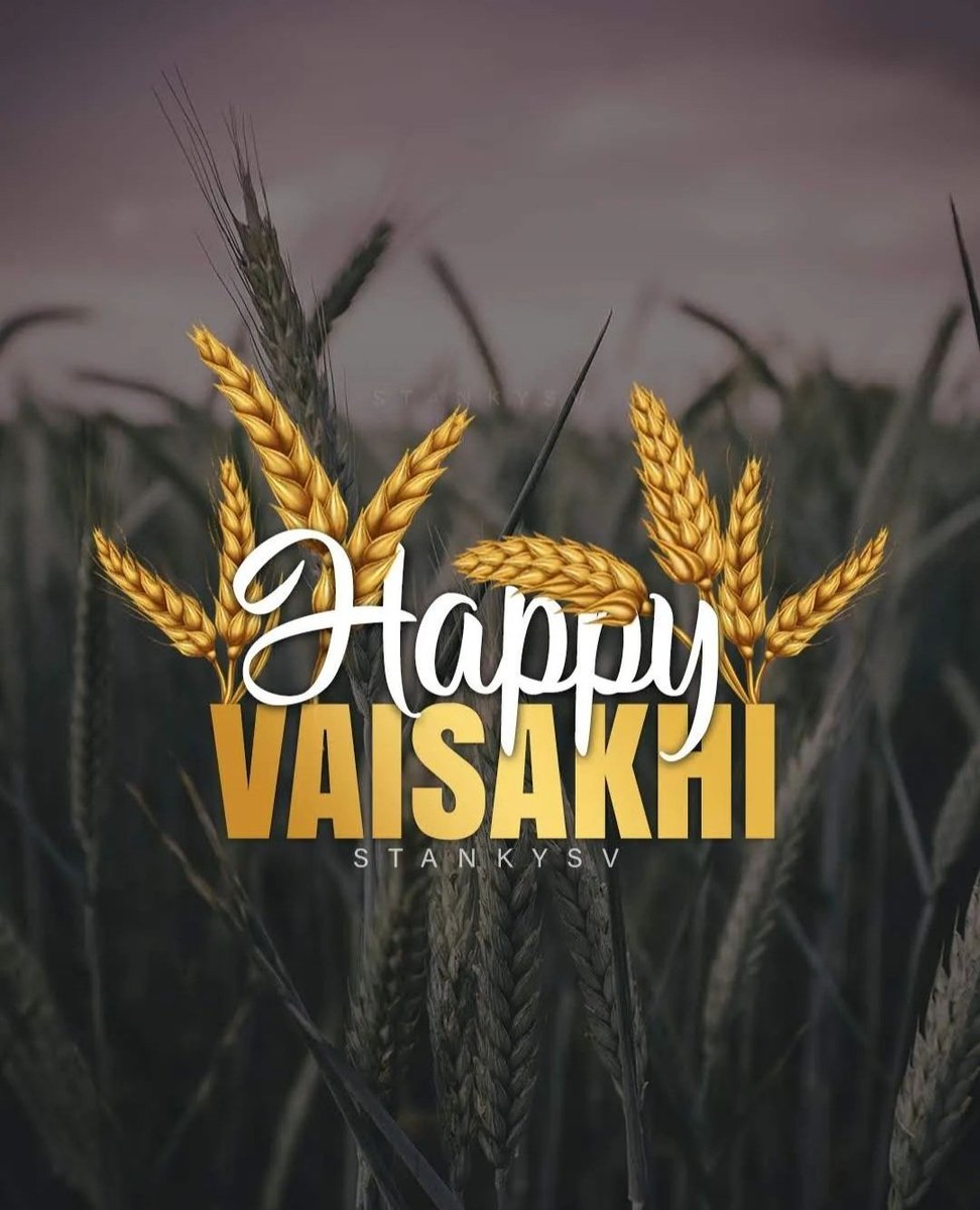 Happy Vaisakhi to everyone! 🌾❤️🙏🏻

#HappyVaisakhi