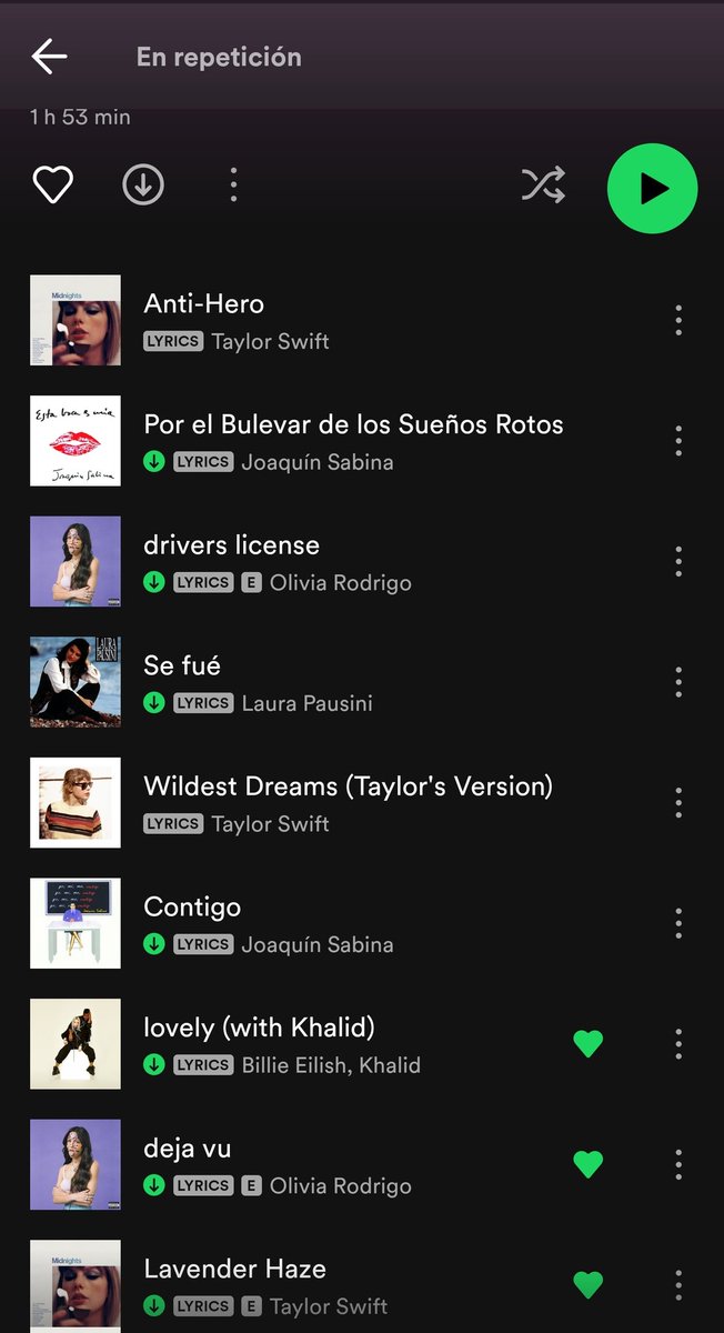 1.- abre Spotify
2.- busca "en repetición"
3.- publica

Ando bien sad jajajajajja 💁🏽‍♂️