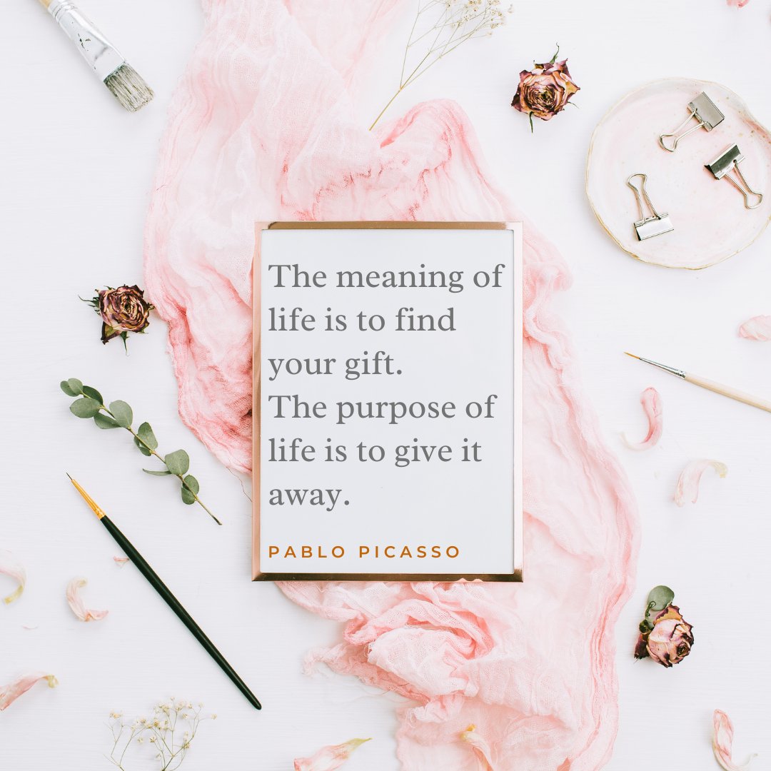 Mikelann's tweet photo. Love this message I found at a little
shop!

#quotesaboutlife #qotd #yourgift #authenticlife
#authenticself #purposeoflife #blessotherswithyourgift
#moneymindsetcoach #seattlemoneycoach https://t.co/3bOxZOdt8O