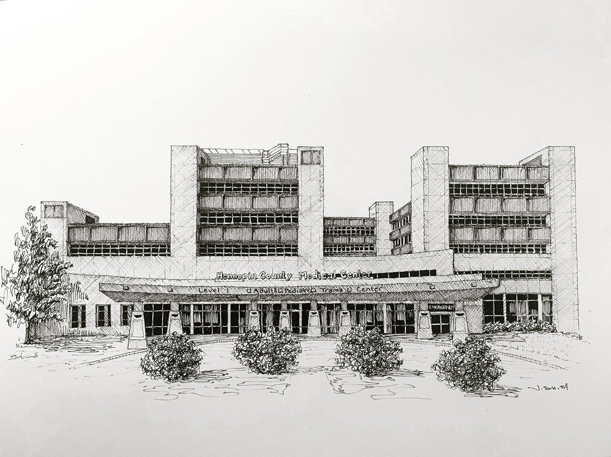Finishing a drawing that is extra special to me. <a href="/HennepinHC/">Hennepin Healthcare</a>