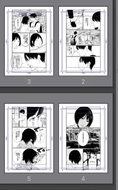 昔描いた漫画が出てきた
全然違う絵柄! 
