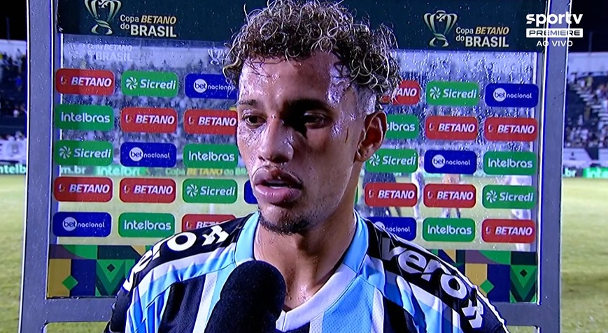 Bitello valoriza mudança de atitude do Grêmio contra o ABC: Colocamos a bola no chão