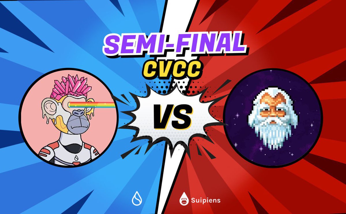 suipiens's tweet photo. 🔥The second semi-final match of the Community Voice Community Choice is now live!

Which project do you think deserves to be in the final: @galactic_apes or @WizardLandSui? 

It's time to show your support and have your say in the final outcome! Vote now🗳️!

#CVCC #Suipiens https://t.co/HgiH014gCW