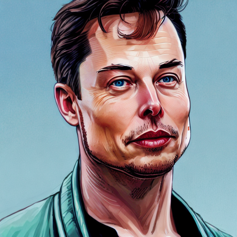 PickaPicTweet's tweet photo. Elon Musk in the style of Jota Leal 
https://t.co/oCPJiwaWCO
Generate cool images for free and contribute to open science! https://t.co/kUCQRq21XW