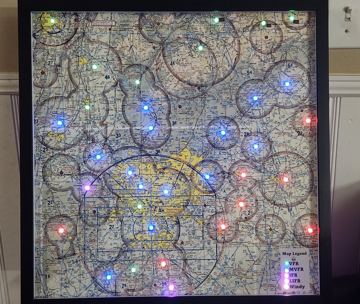 garyweissel's tweet image. Been wanting to make one of these forever.  Finally got around to it.   Very happy with how it came out.  🥰🥰 #METARMAP #Avgeek #Pilotsoftwitter