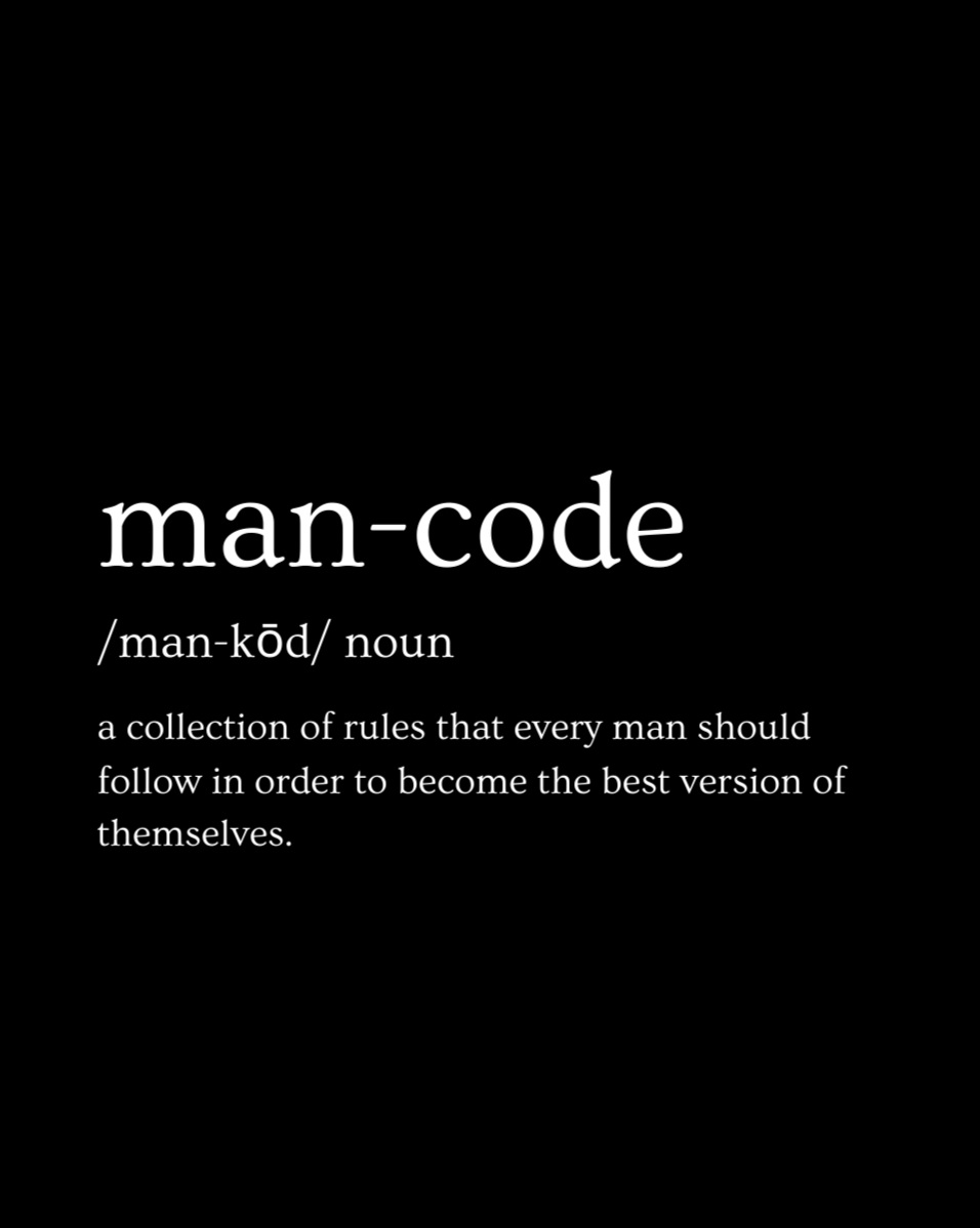 ManCodeApparel's tweet image. #ManCode
